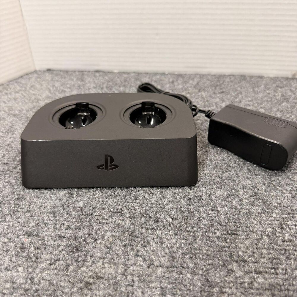 PowerA Move Charging Dock Black For PlayStation Move Controllers 1505780-01